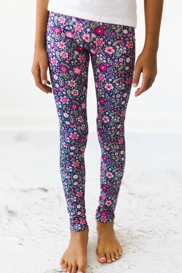 flower-farm-leggings Mila & Rose at Sophia's Style-Flower Farm Leggings-6-12M-Leggings-1